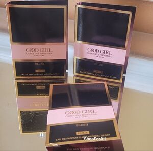 ❤️ 3for $19Carolina Herrera Good Girl BLUSH ELIXIRMini Travel Vial New on Card